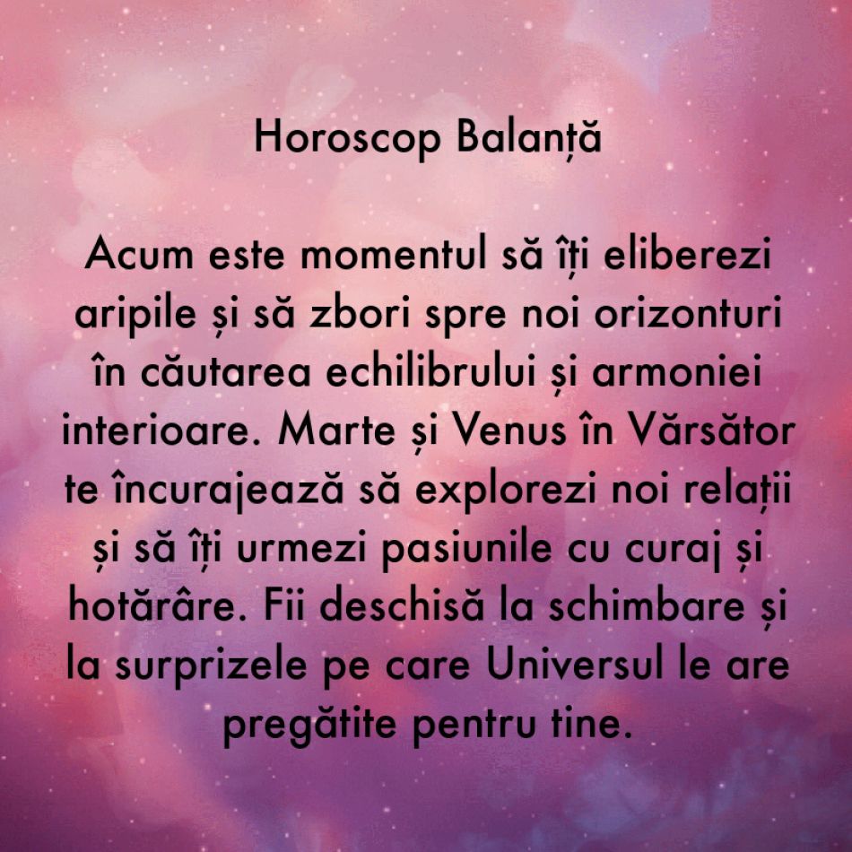 14-16 Februarie, zile încărcate de energie cosmică. Marte și Venus se întâlnesc în Vărsător pentru a ne colora viețile