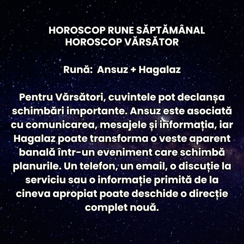 Horoscop Rune săptămâna 5-11 octombrie: Adevărul iese la iveală și schimbă mai multe relații. Totul se poate prăbuși acum!