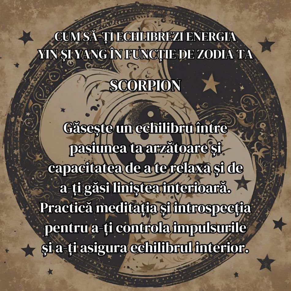 Armonia Universului: Cum să îți găsești echilibrul Yin și Yang în funcție de zodia ta