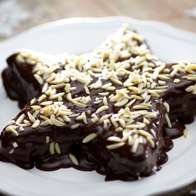 Stea de Craciun cu crema de portocale 