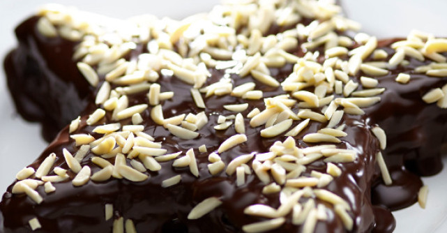 Stea de Craciun cu crema de portocale 