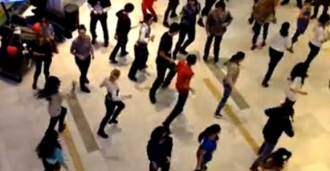 Flashmob istoric in Romania