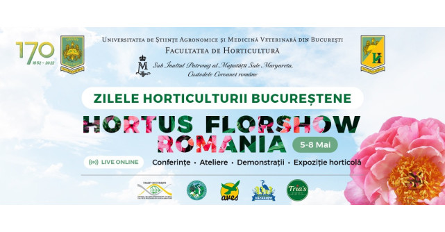 Aflați totul despre flori și plante ornamentale, pomi, viță de vie și vin, în perioada 5-8 mai, la Zilele Horticulturii Bucureșt