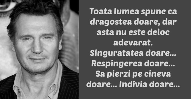Cele mai frumoase citate ale lui Liam Neeson