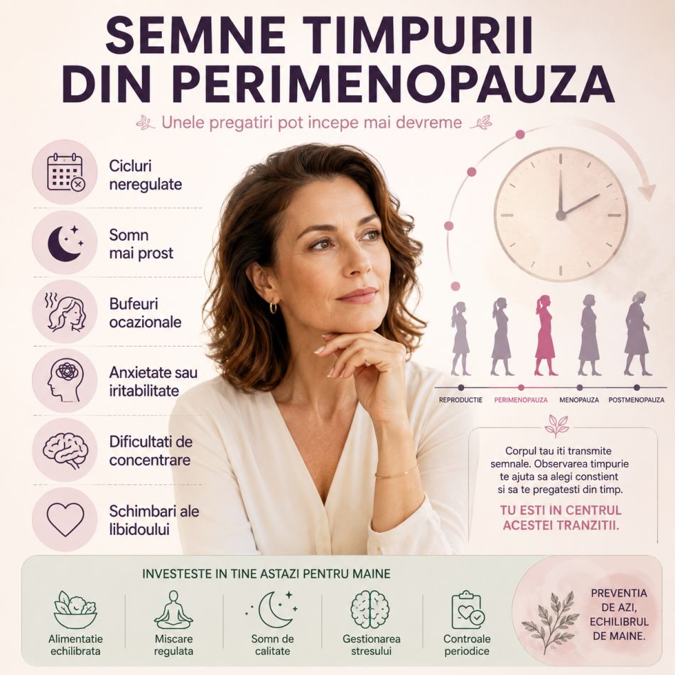 Simptomele menopauzei și cum se pot ameliora: ce este normal, ce trebuie tratat și de ce prevenția poate începe cu ani înainte