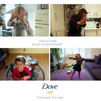 Dove Camera Shy evidentiaza un adevar universal