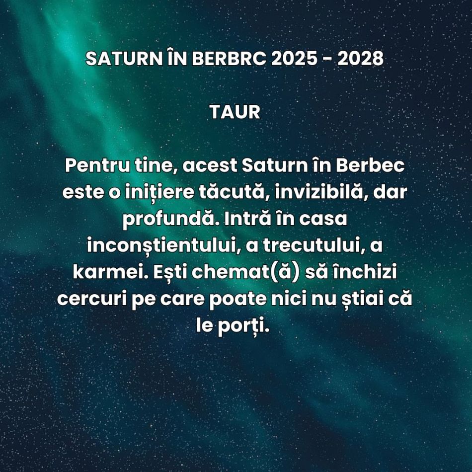 Saturn în Berbec (2025–2028) nu cere perfecțiune. Cere autenticitate și asumare. Inițierea karmică de foc începe acum