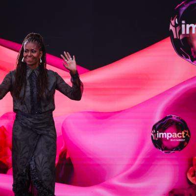 Impact Bucharest 2025: Michelle Obama a venit pentru prima dată în România!