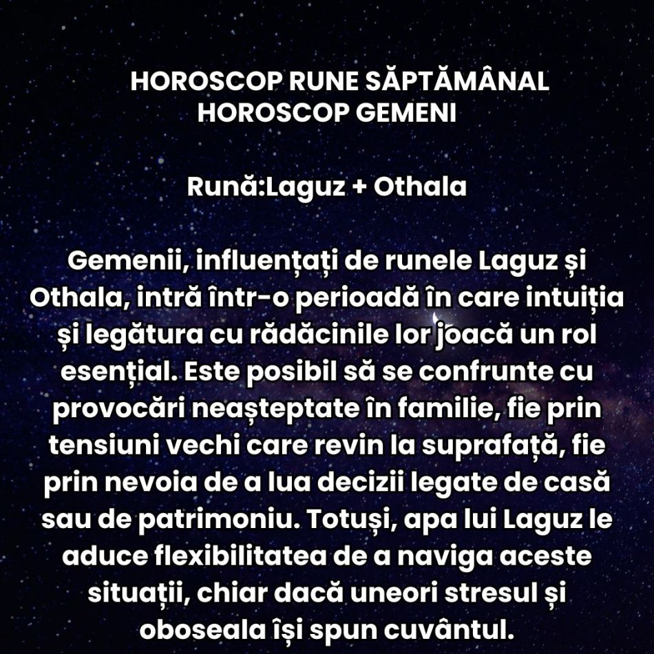 Horoscop Rune săptămâna 3-9 noiembrie 2025: Seducția plutește în aer! Suntem mai carismatici și mai atenți la emoțiile din jur