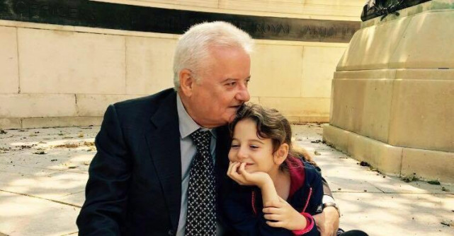 Irinel Columbeanu a fost filmat în timp ce își implora fiica să vină să îl vadă