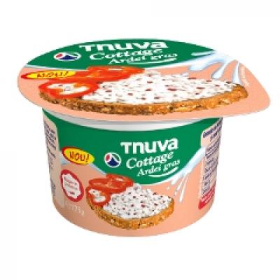 Tnuva lanseaza branza proaspata Cottage cu Ardei Gras