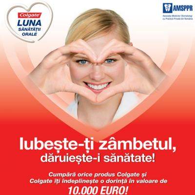 Colgate lanseaza o noua editie a campaniei educationale  Luna Sanatatii Orale:  