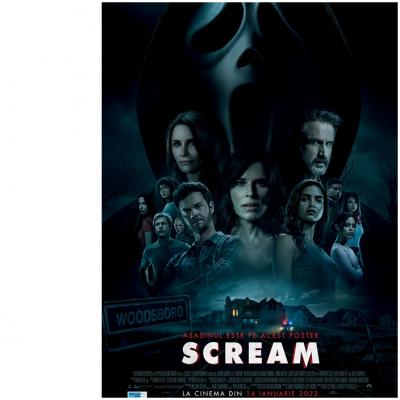 Scream, continuarea celei mai de succes francize horror, revine pe marile ecrane