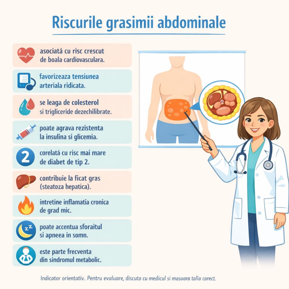 Grăsimea abdominală: de ce nu dispare, orice ai face? Cauze ascunse + soluții practice de slăbire în talie