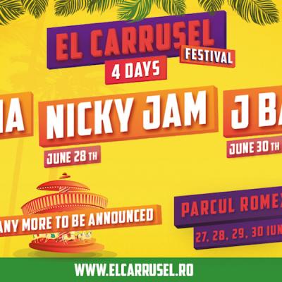 El Carrusel Festival 2019 își anunță primii artiști. J Balvin, Nicky Jam și Ozuna cântă în iunie la Romexpo.