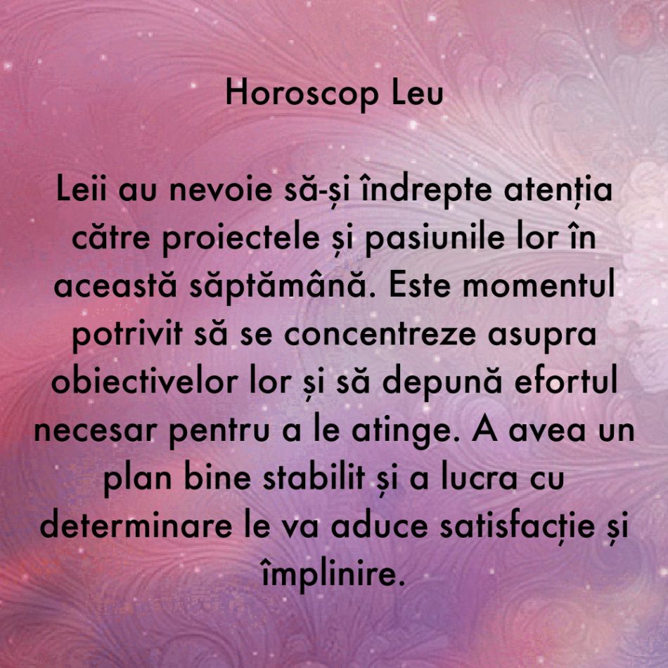 De ce are nevoie fiecare semn zodiacal în săptămâna 26 februarie - 3 martie