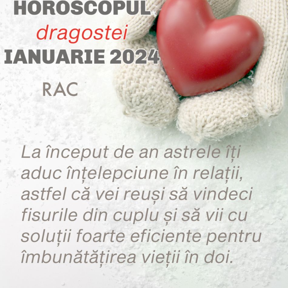 Horoscopul Dragostei Ianuarie 2024 pentru fiecare zodie: surprize în iubire și multe, multe vești bune
