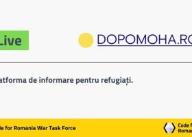 Code for Romania lanseaza DOPOMOHA.ro, platforma in ucraineana cu informatii utile pentru refugiati