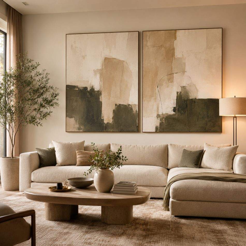 Peretele din spatele canapelei: 7 idei de decor care transformă livingul fără renovare