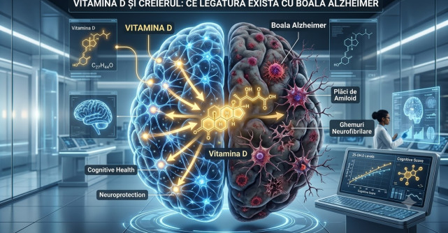 Scutul invizibil: Cum ne protejează Vitamina D creierul de Alzheimer? 