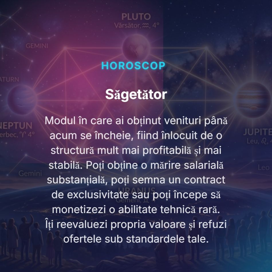 19-21 iulie: Cea mai rară și armonioasă configurație astrologică din acest MILENIU. Cum se schimbă destinul zodiei tale?