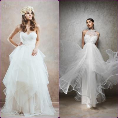 Rochii de mireasa diafane