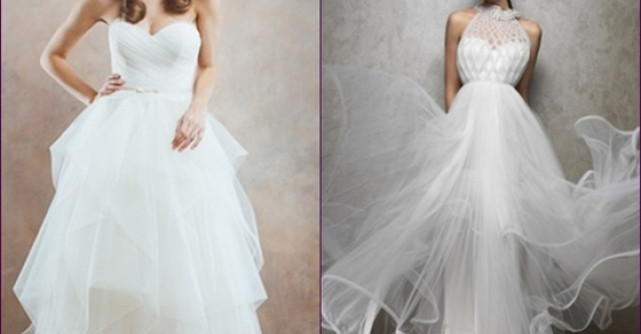 Rochii de mireasa diafane