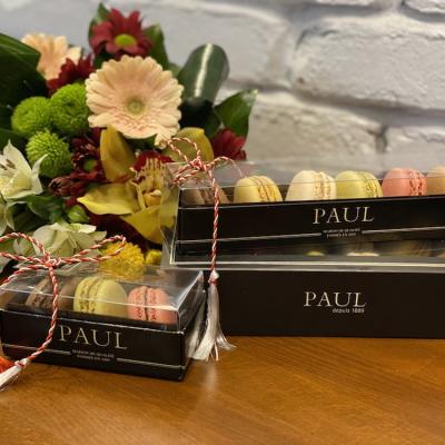 PAUL sărbătorește începutul primăverii cu o colecție de mărțișoare - Mini macarons  