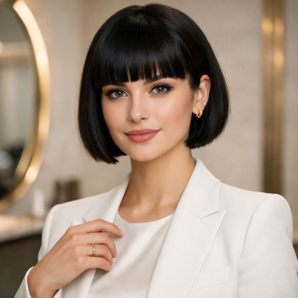 Tunsori bob cu breton: 5 tendințe care îmbină perfect clasicul cu naturalețea si feminitatea modernă