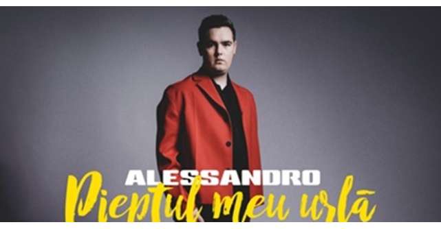 Alessandro lansează a treia melodie din carieră - Pieptul meu urlă