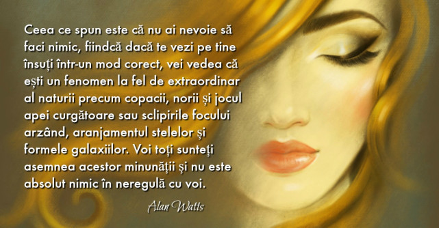 10 Cele mai importante lecții de la Alan Watts pentru o viață așa cum îți dorești