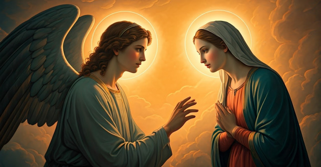 Sărbătoare azi, 25 martie – Buna Vestire: Ce NU ai voie să faci azi și ce rugăciune să spui pentru ajutor de la Maica Domnului