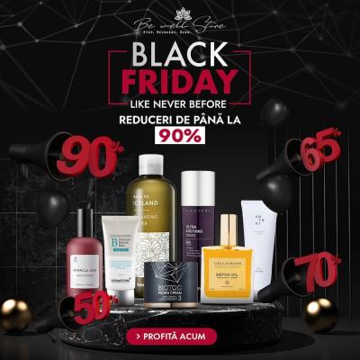 De Black Friday, reduceri de până la 90%, atât pe site, cât și în cel mai nou magazin fizic BeWell Store