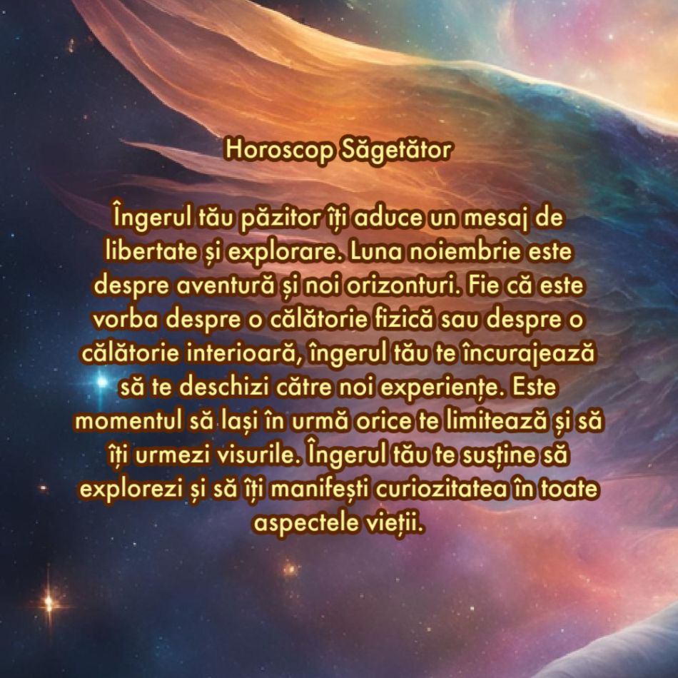 Ultima lună de toamnă aduce daruri magice. Mesajul îngerului păzitor pentru zodia ta pentru noiembrie