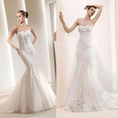 20 Rochii de mireasa impresionante in stil Sirena