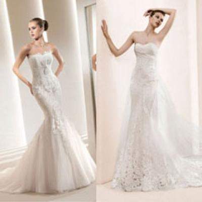 20 Rochii de mireasa impresionante in stil Sirena