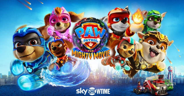 Filmul animat de succes PAW Patrol: The Mighty Movie este disponibil pe SkyShowtime începând cu 26 martie