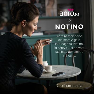 Aoro pregateste o noua experienta powered by NOTINO