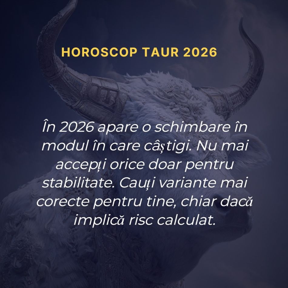 Zodia Taur: 7 semne divine că viața ta se va schimba în 2026