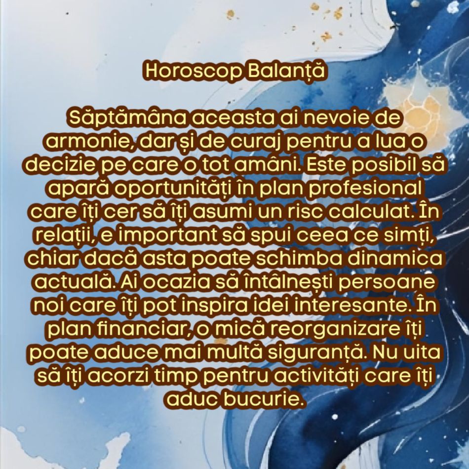 Horoscop săptămânal: De ce are nevoie fiecare semn zodiacal în săptămâna 18-24 august