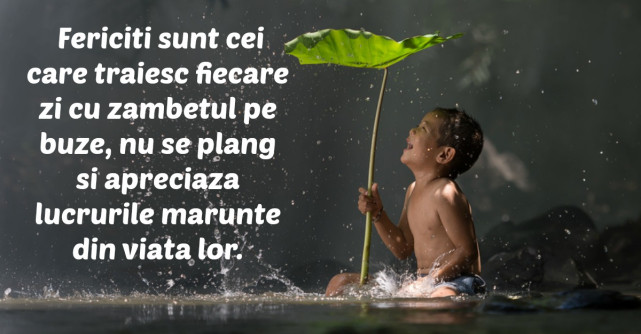 15 Motive ca sa zambesti in fiecare zi