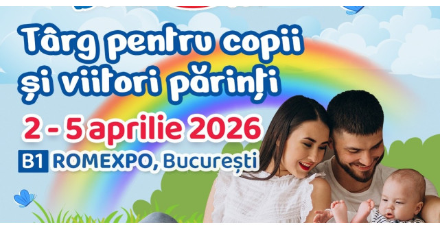 Baby Boom Show îşi deschide porţile la Romexpo între 2-5 aprilie cu cele mai importante branduri pentru părinți