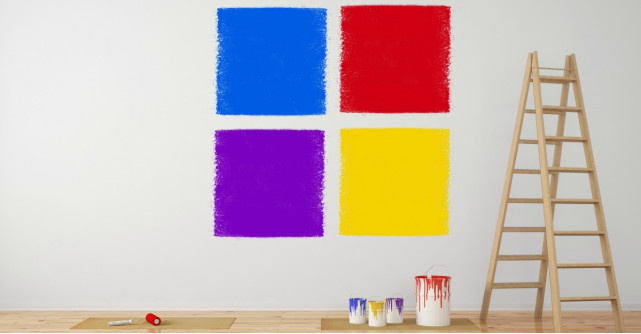 Vopsea cu aspect tabla de scris pentru proiecte educative cu cei mici