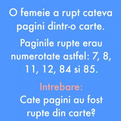 Problema de matematica la care, cel mai probabil, nu vei ghici raspunsul corect