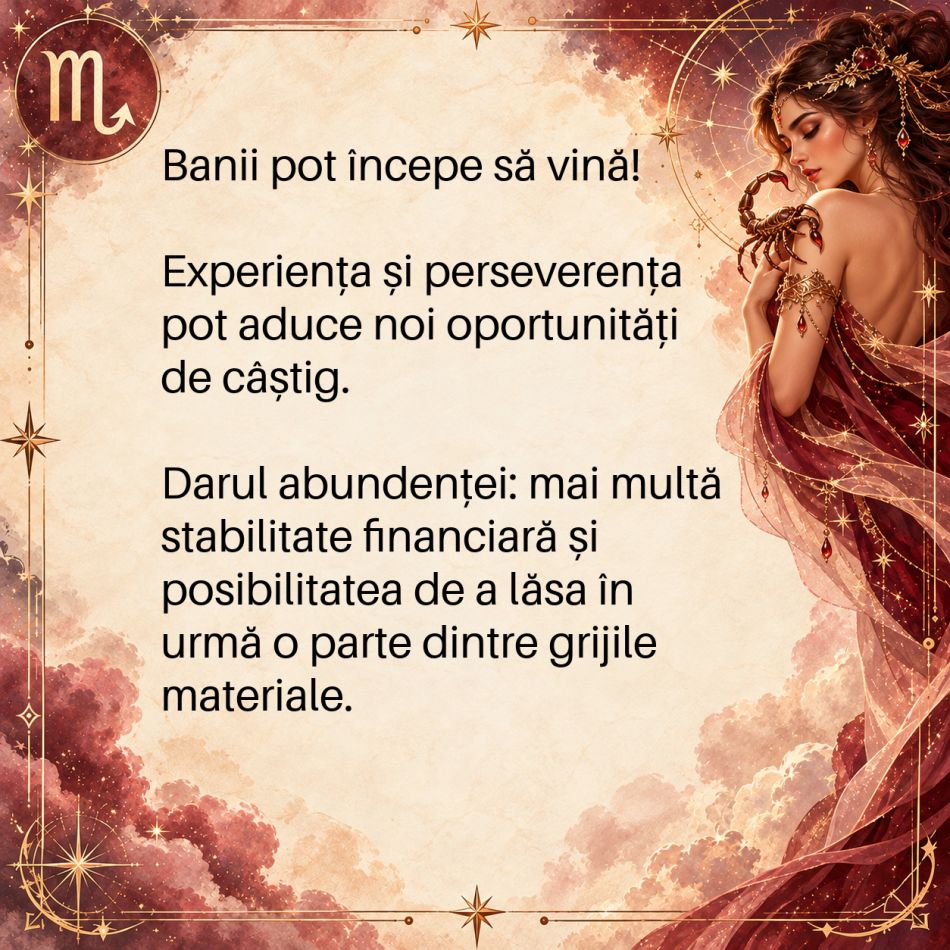 Scorpion 2027: Universul îi întoarce o datorie KARMICĂ! 3 mari dorințe pe care destinul le poate împlini