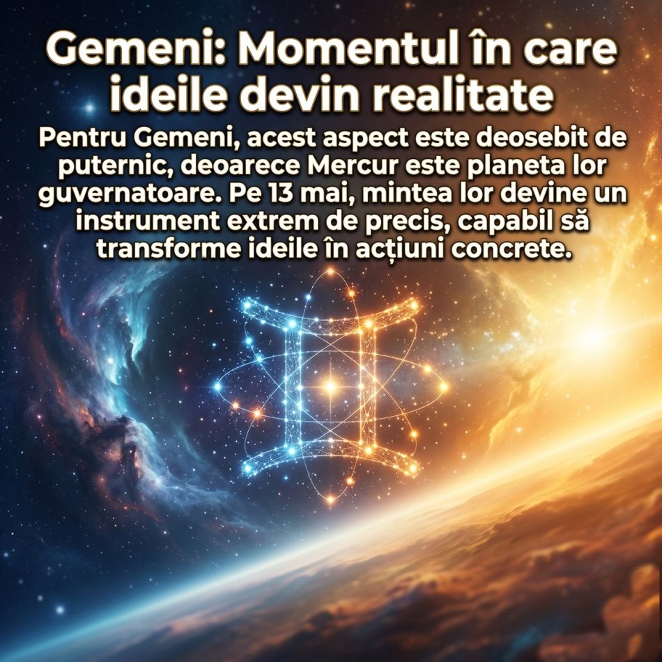 13 mai, ziua veștilor bune: 5 zodii care vor primi oportunitatea vieții