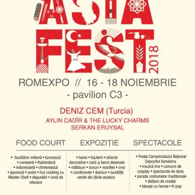 A sasea editie Asia Fest, intre 16 – 18 noiembrie, la Romexpo