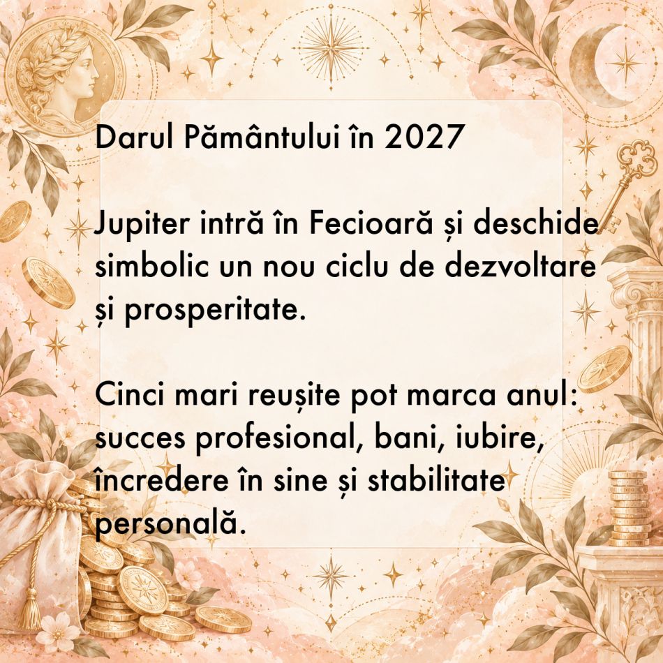 Darul Pământului îl culege Fecioara! Cele 5 mari reușite ale nativilor în 2027