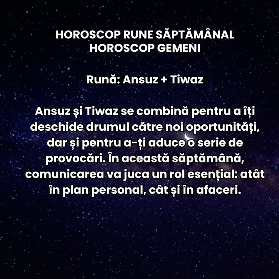 Horoscop Rune săptămâna 27 ianuarie – 2 februarie 2025: Luna Nouă ne invită să visăm fără limite, iar runele ne oferă indicii!