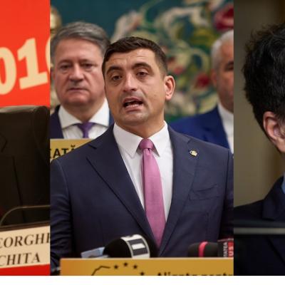 Suveraniștii la putere într-un sondaj comandat de Nicușor Dan: George Simion și Victor Ponta ar intra în turul 2